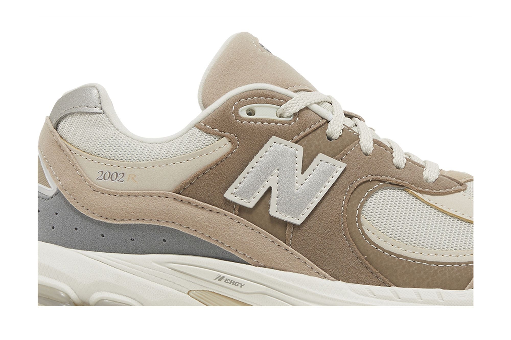 New Balance 2002R Big Kid Wide 'Timberwolf Mushroom'