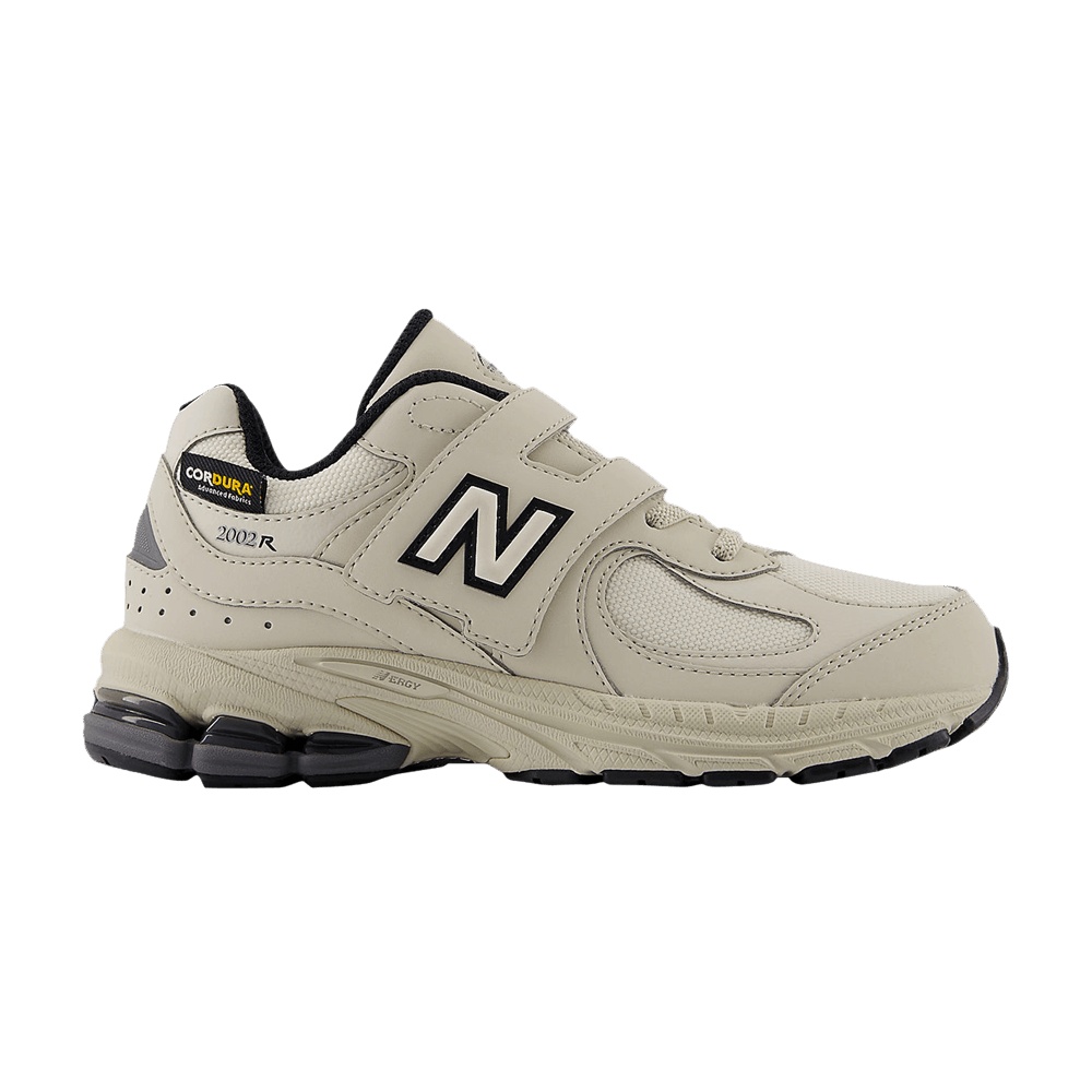 New Balance 2002R Hook & Loop Little Kid Wide 'Cordura Pack - Timberwolf Black'