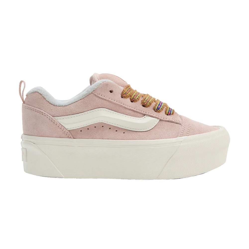 Vans Knu Stack 'Pink Multi-Color Laces'