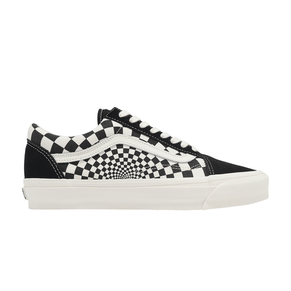 Vans Old Skool 'Radial Checkerboard - Black Marshmallow'