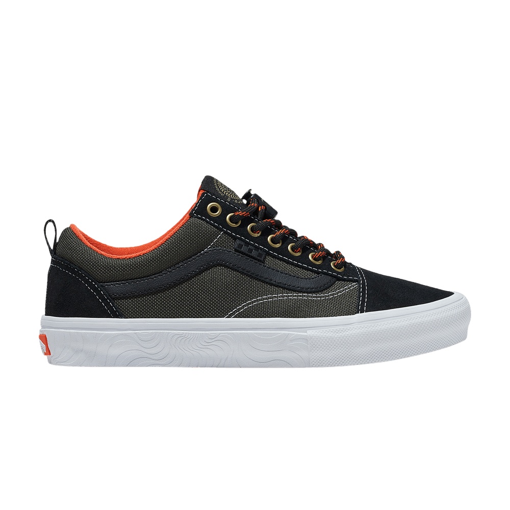 Spitfire Wheels x Vans Skate Old Skool 'Black Flame'