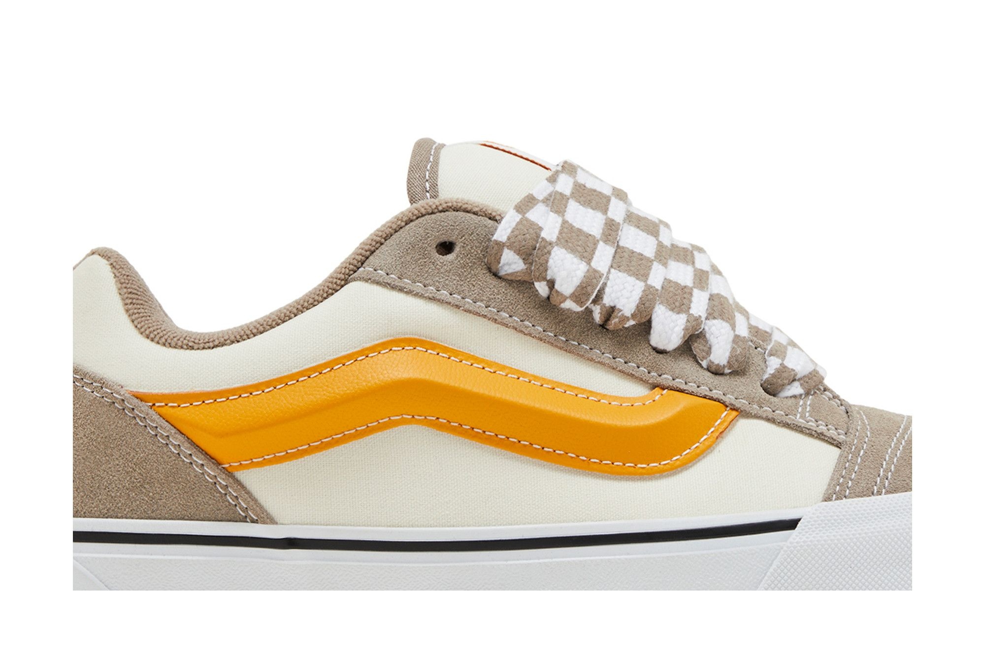 Vans Knu-Skool 'Mega Check - Grey Marshmallow'