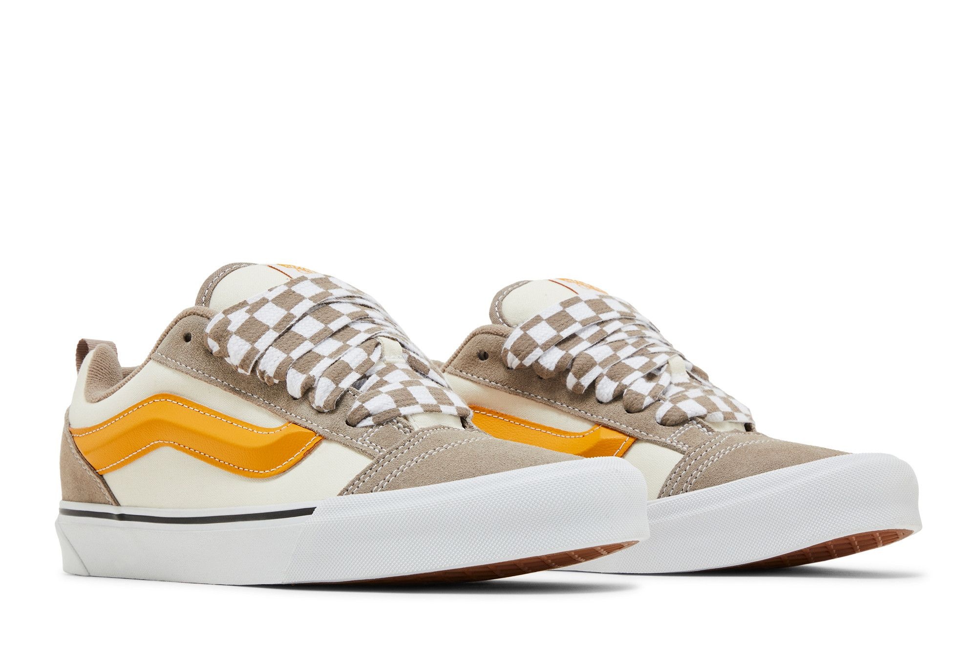 Vans Knu-Skool 'Mega Check - Grey Marshmallow'
