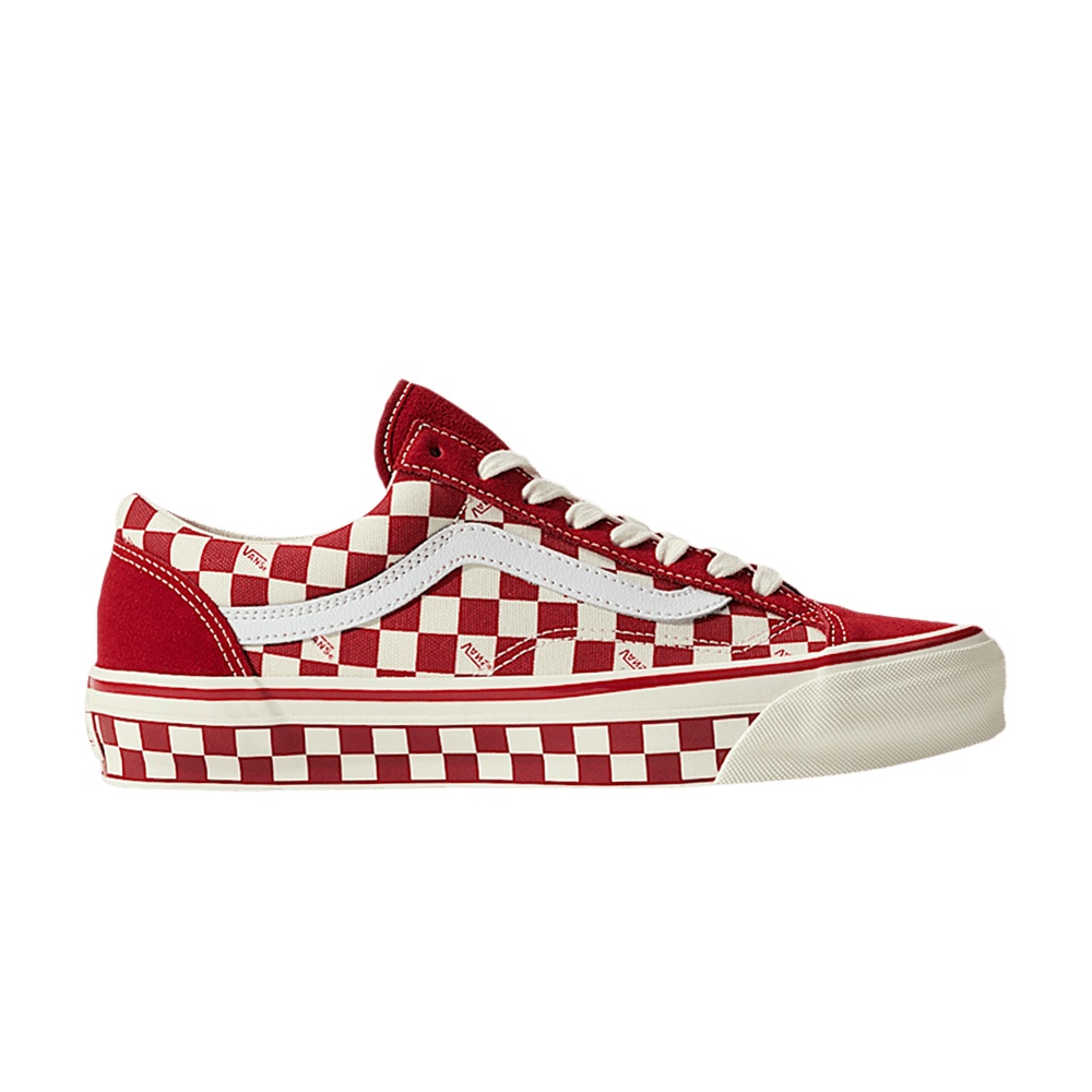 Vans Premium Old Skool 36 'Checkerboard - Chili Pepper Red'