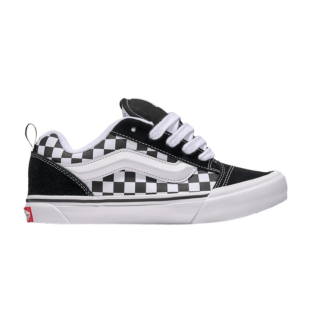 Vans Knu-Skool Little Kids 'Checkerboard - Black White'