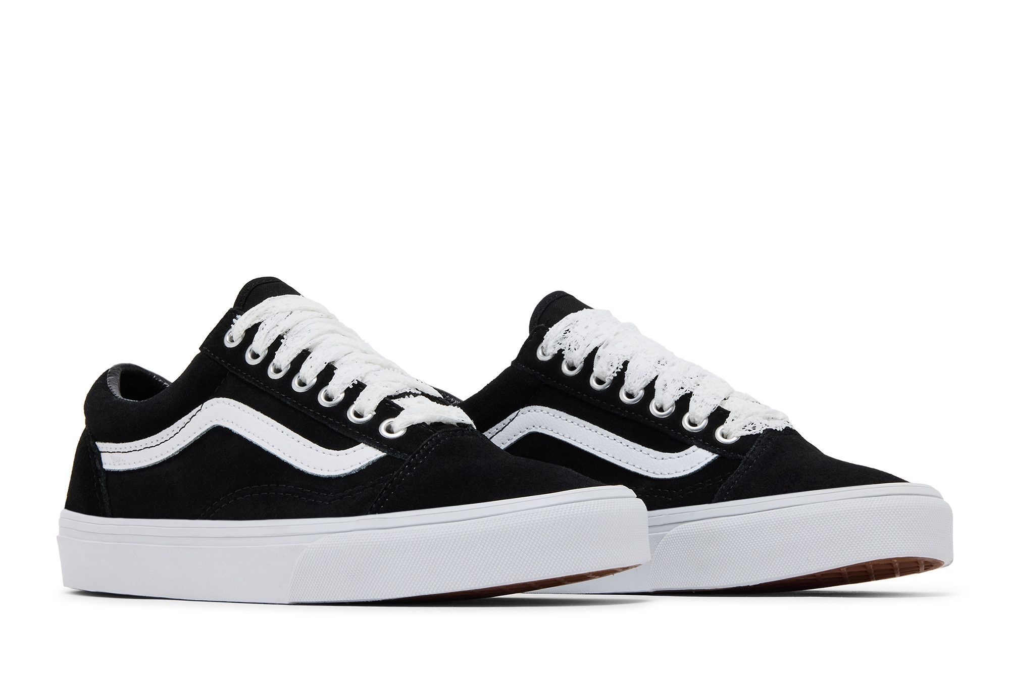 Vans Wmns Old Skool 'Pop Lace - Black'