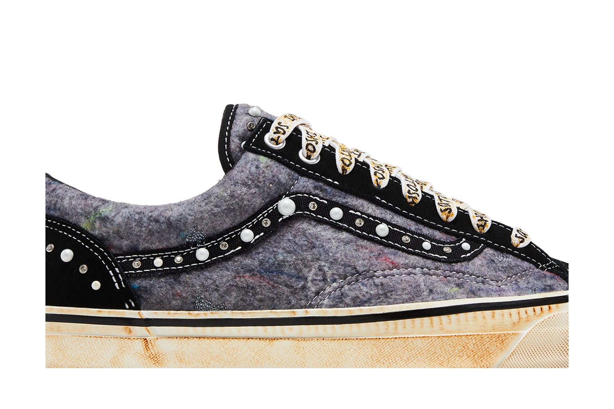 SATOSHI NAKAMOTO x Vans Old Skool Reissue 36 'Speckled Moving Blanket Grey'