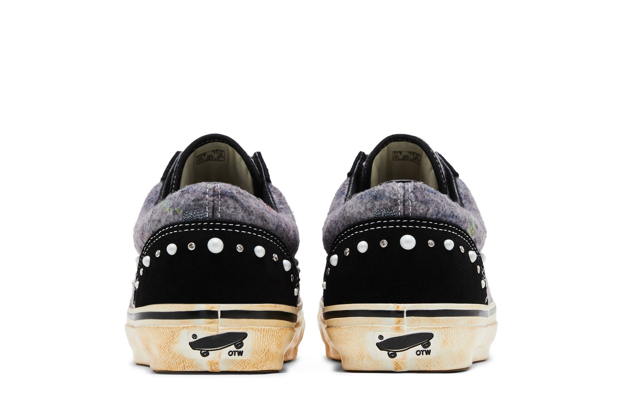 SATOSHI NAKAMOTO x Vans Old Skool Reissue 36 'Speckled Moving Blanket Grey'