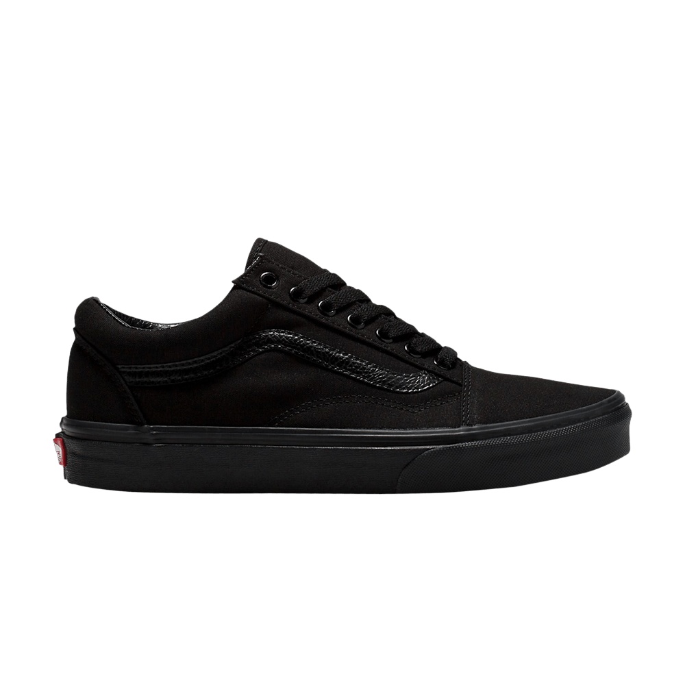 Vans Old Skool Wide 'Canvas - Triple Black'