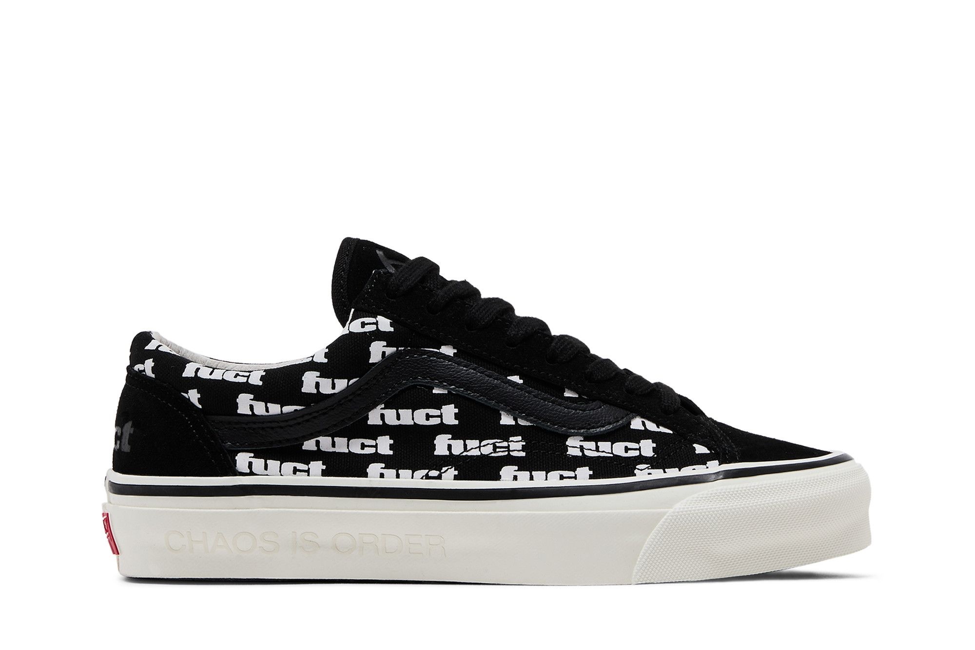 FUCT x Slam Jam x Vans Old Skool Reissue 36 LX 'Black Marshmallow'