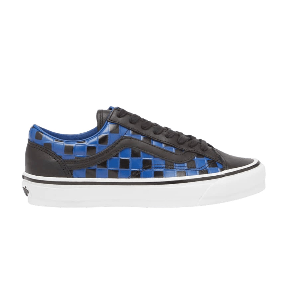 Vans Old Skool 36 Vibram 'Leather Checkerboard - Black True Blue'