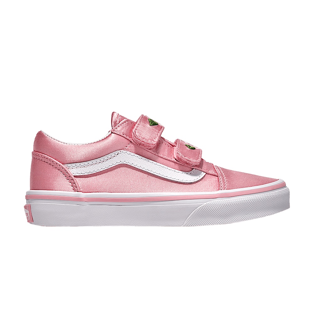 Vans Old Skool V Kids 'Rose Pink Satin'