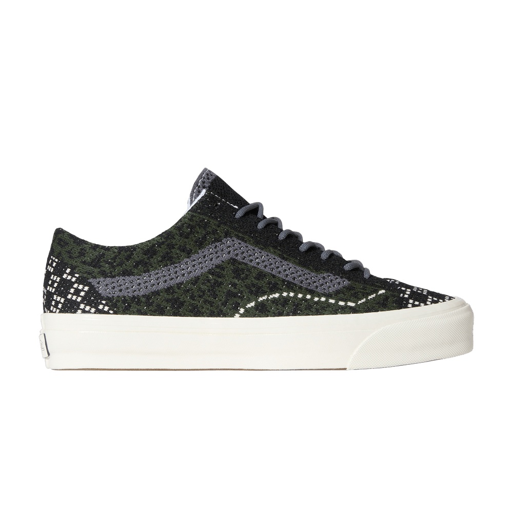 Vans Premium Old Skool 'Knit Pack - Cheetah Dried Kelp Green'
