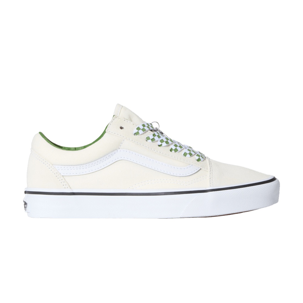 Vans Old Skool 'Checkerboard Lace - Marshmallow Green'