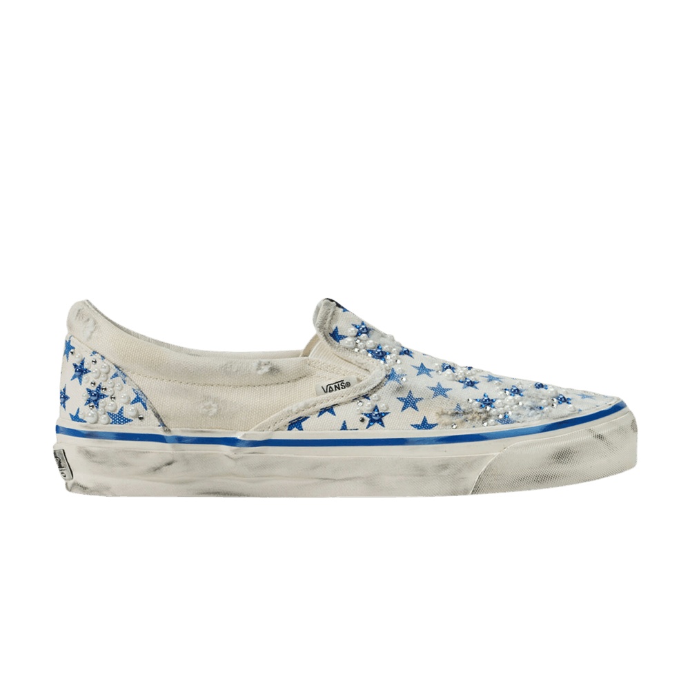 Mattias Gollin x Vans Slip-On 'Stella Rossa Blue'