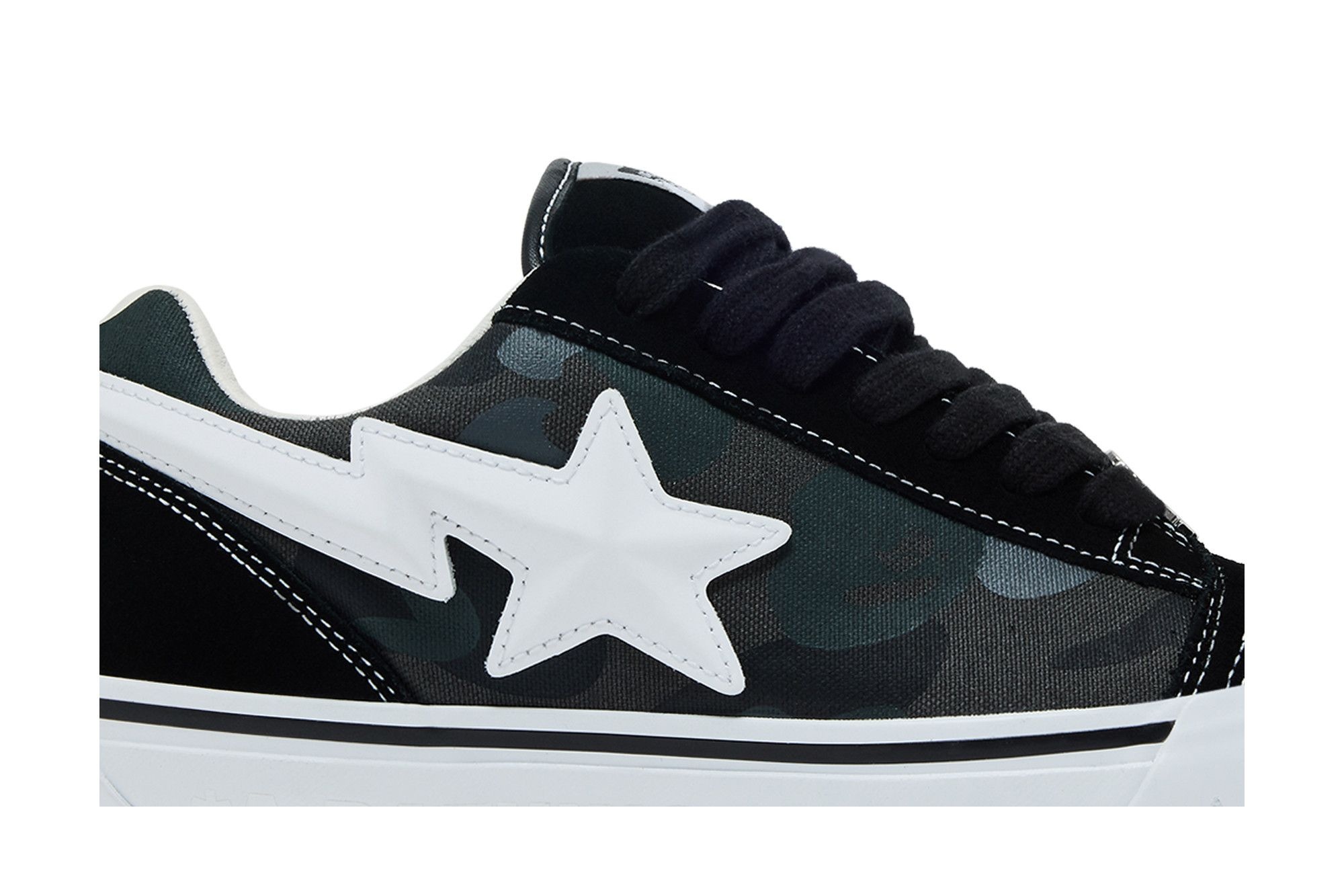 BAPE x Vans Premium Knu Skool 'Camo Black'
