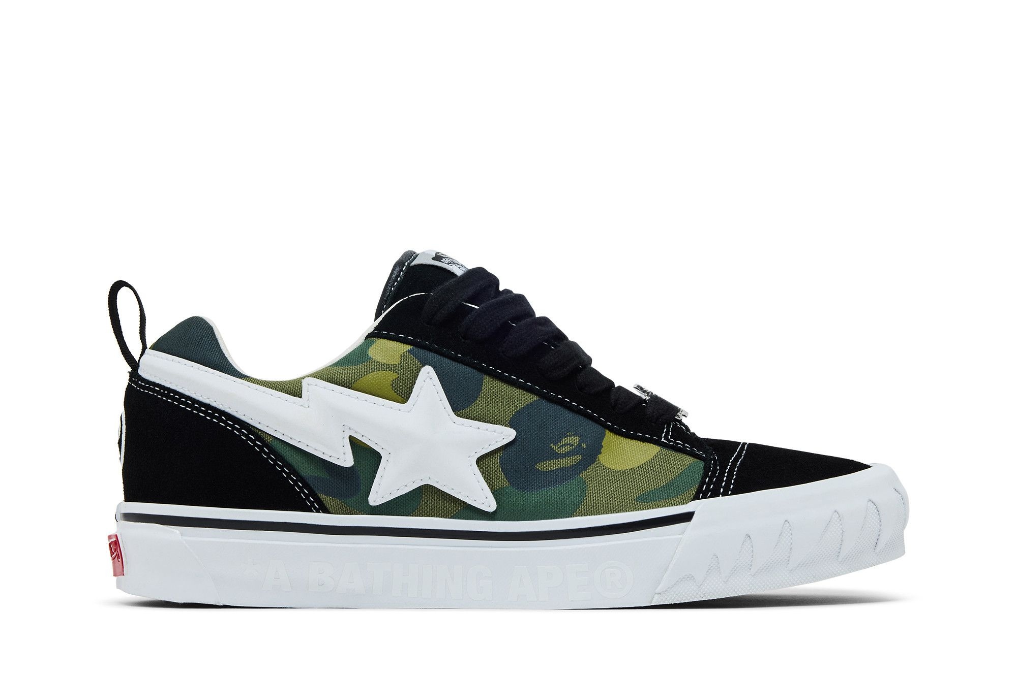BAPE x Vans Premium Knu Skool 'Camo Green'