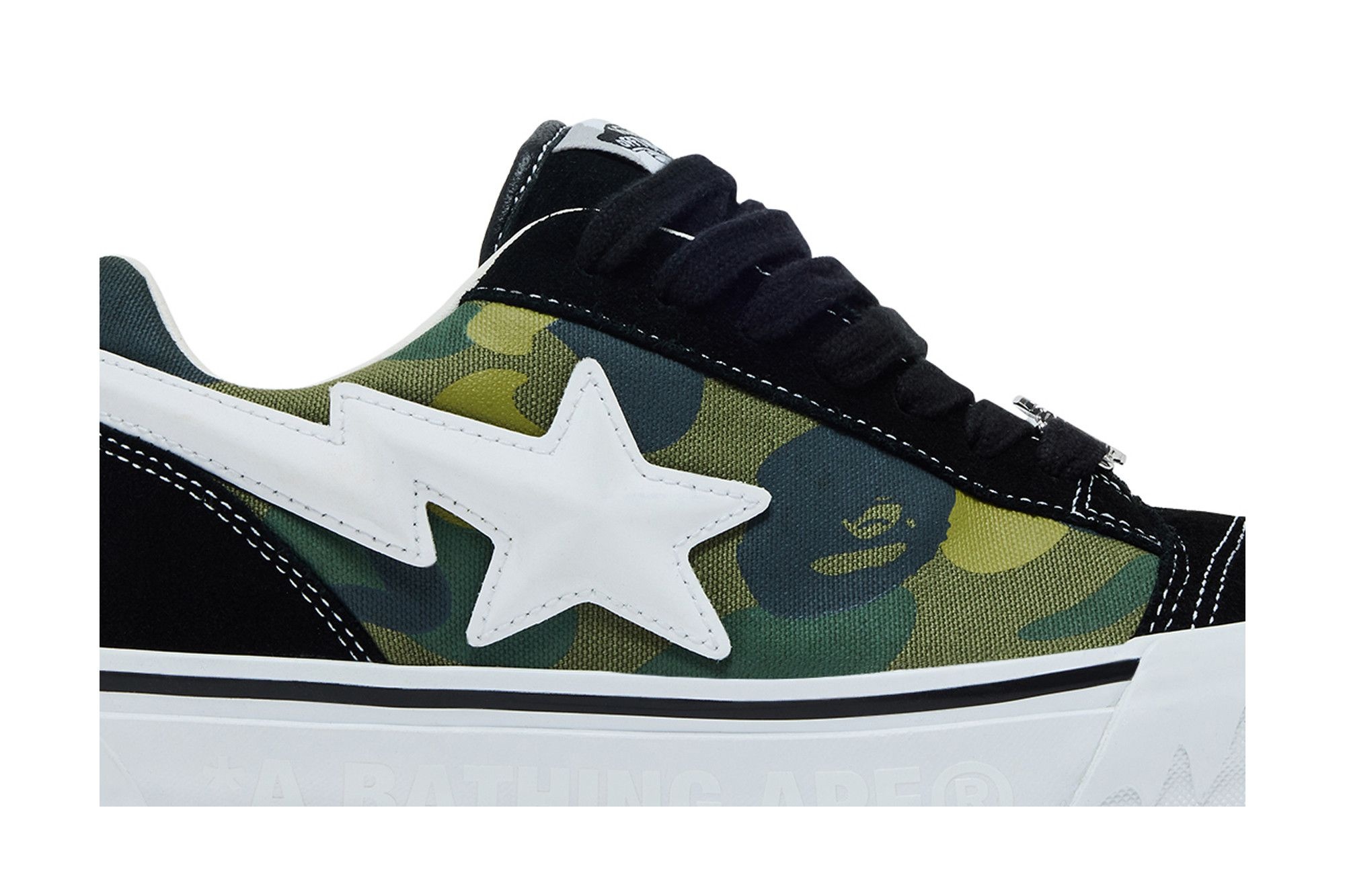 BAPE x Vans Premium Knu Skool 'Camo Green'