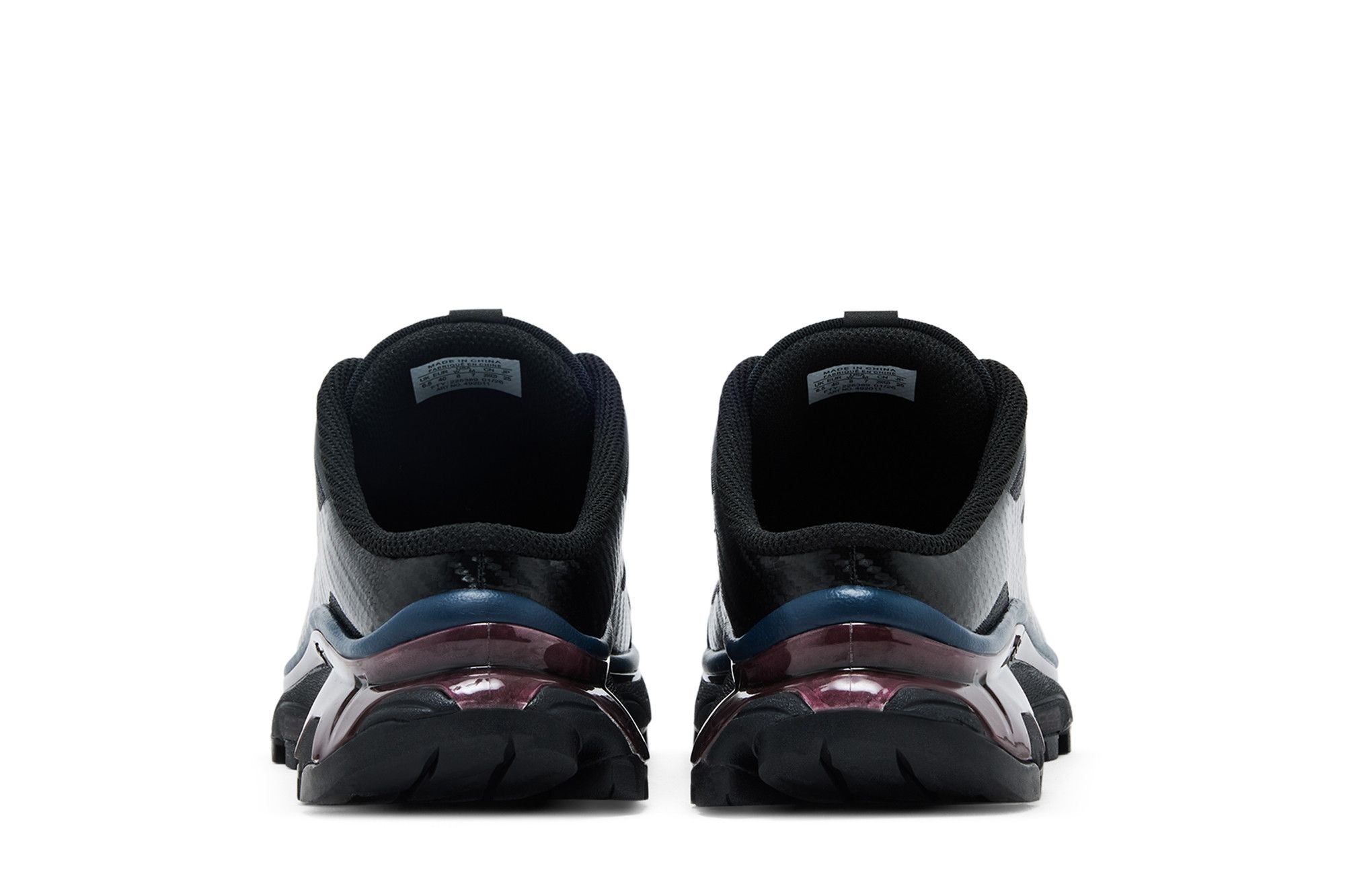 MM6 Maison Margiela x Salomon Wmns XT-4 Mule 'Black Hunkle Berry Violet'