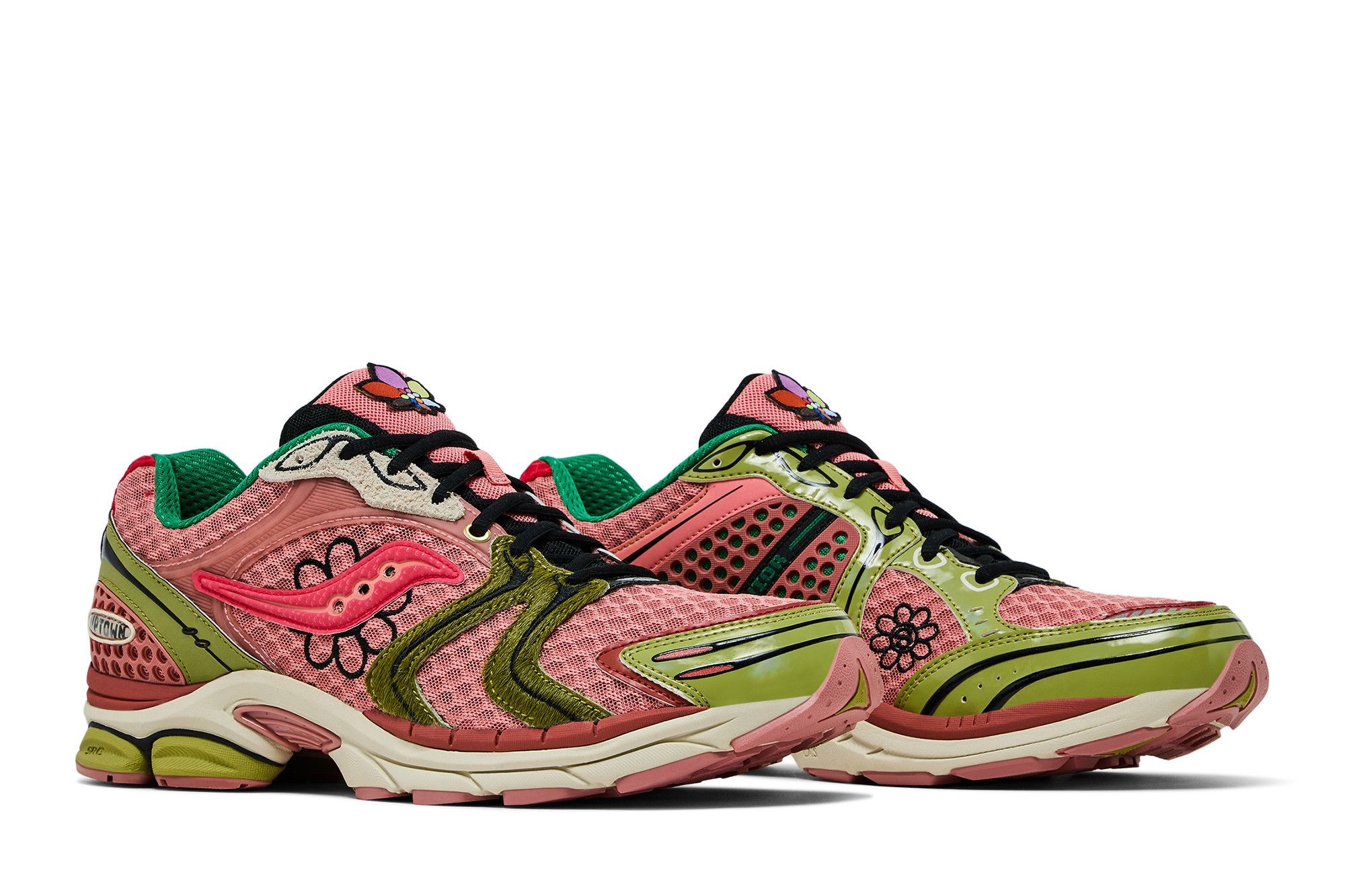 Jae Tips x Saucony ProGrid Triumph 4 'Flowers Pack - Peach'