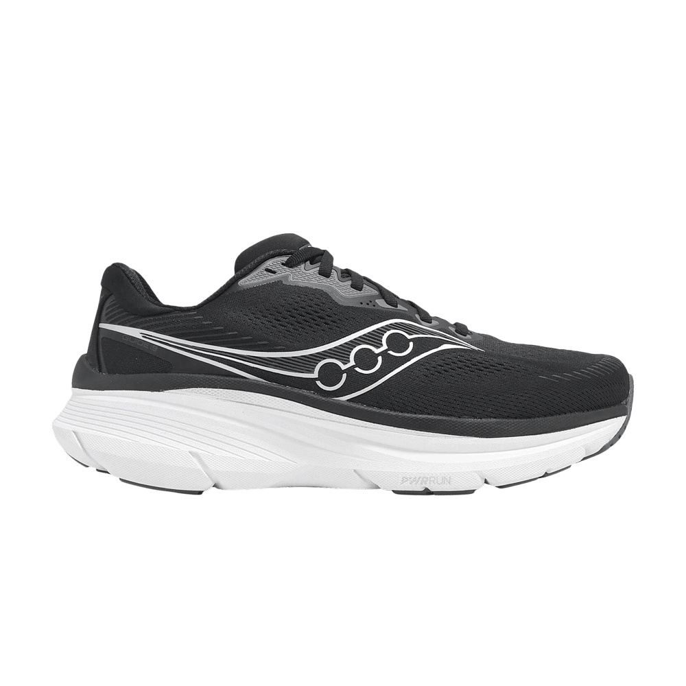 Saucony Guide 19 Wide 'Black Silver'