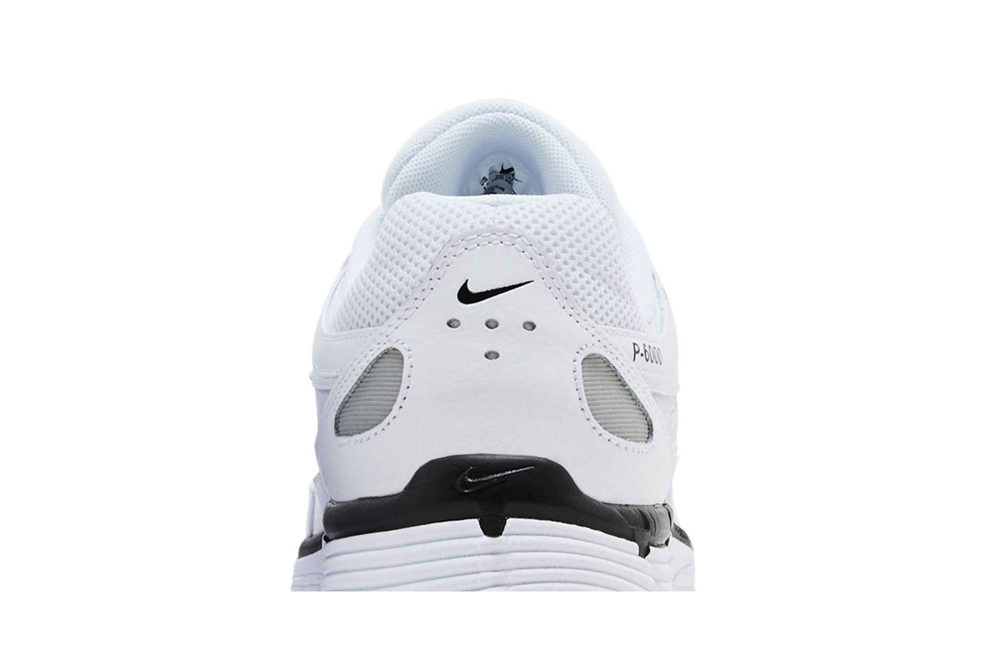 Nike P-6000 'White Metallic Silver Black'