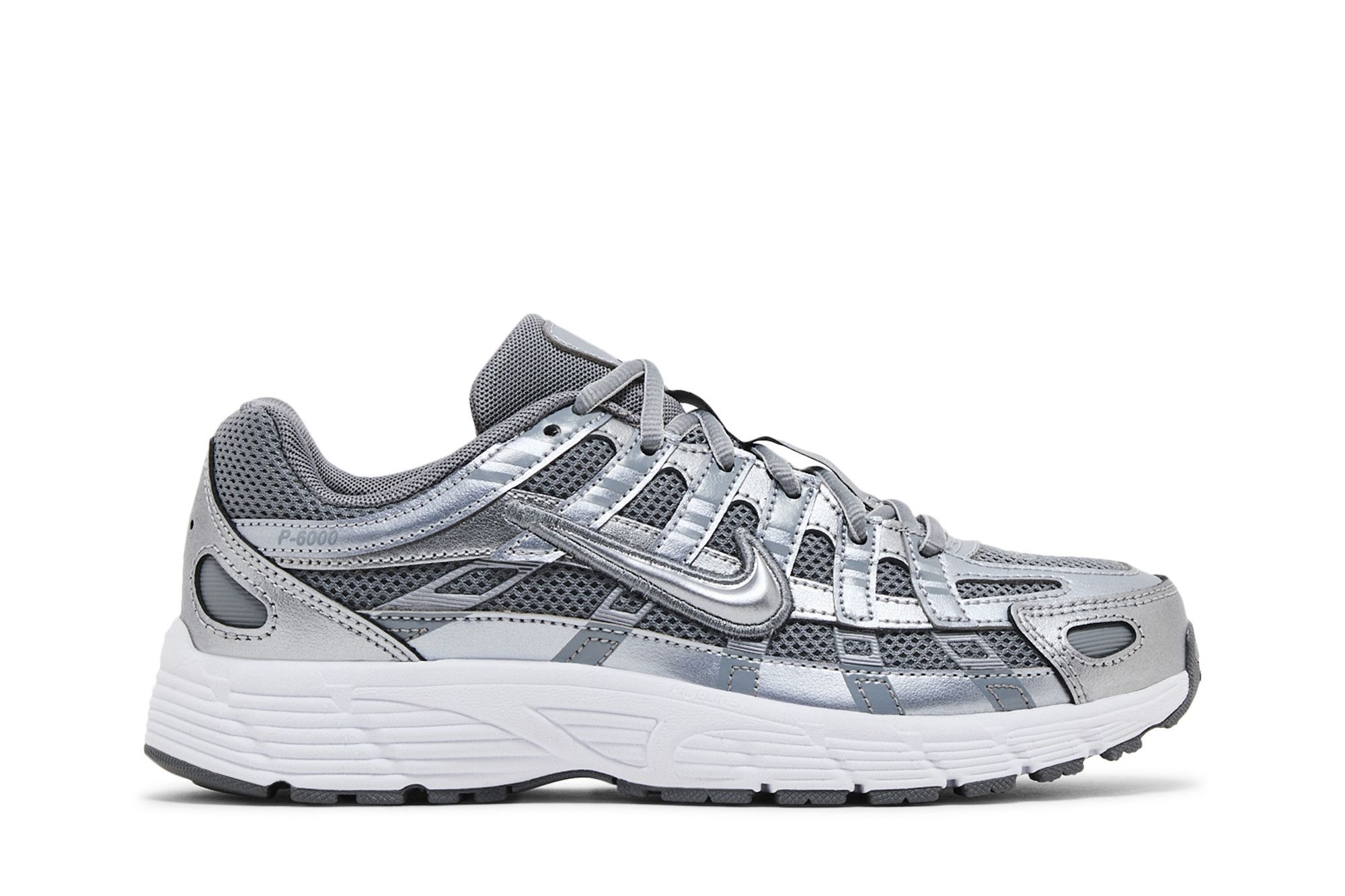 Nike P-6000 GS 'Metallic Cool Grey'