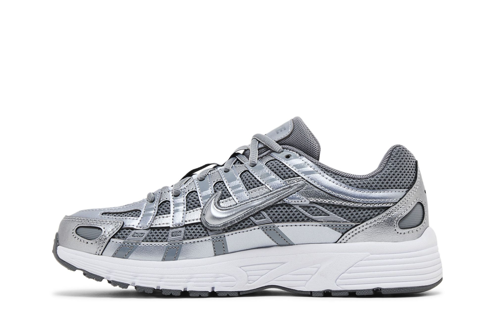 Nike P-6000 GS 'Metallic Cool Grey'