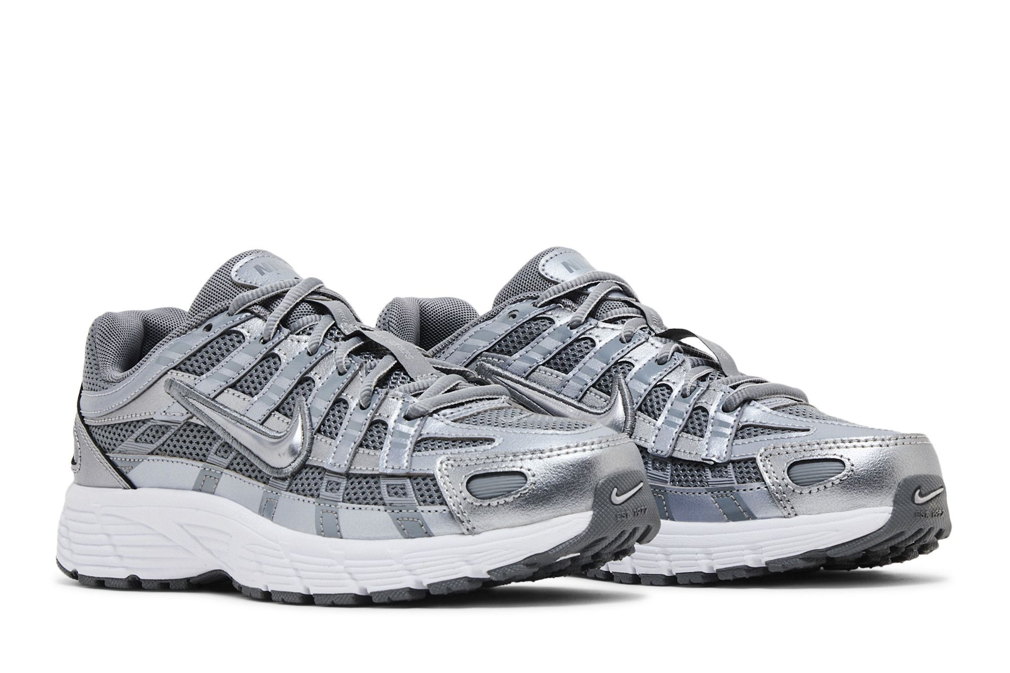 Nike P-6000 GS 'Metallic Cool Grey'