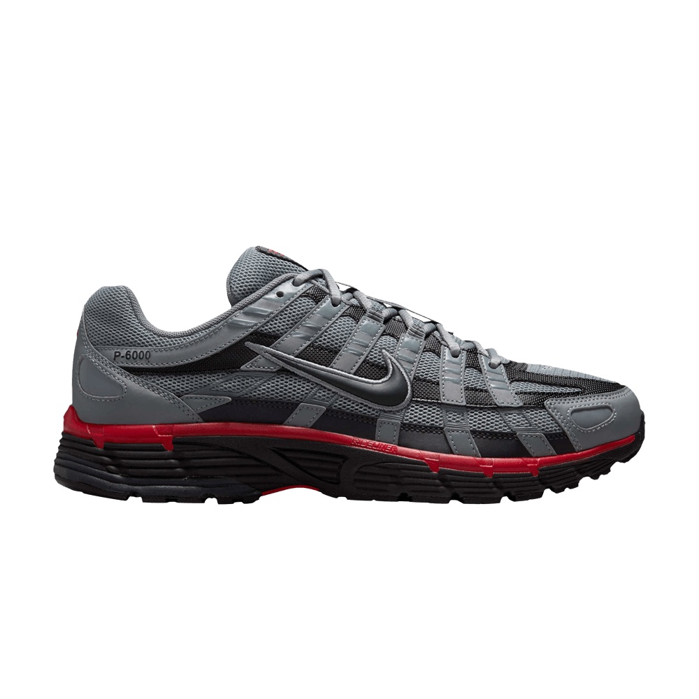 Nike P-6000 'Cool Grey University Red'