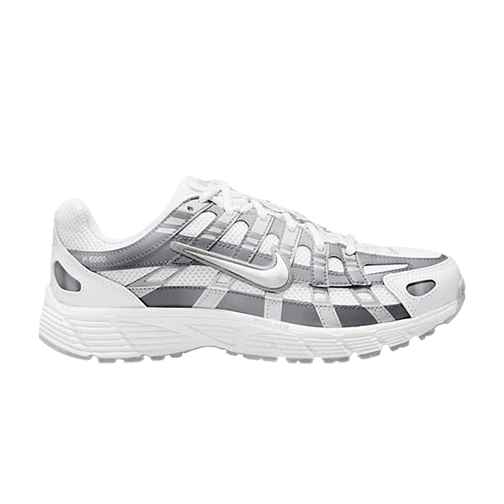 Nike P-6000 GS 'White Silver'