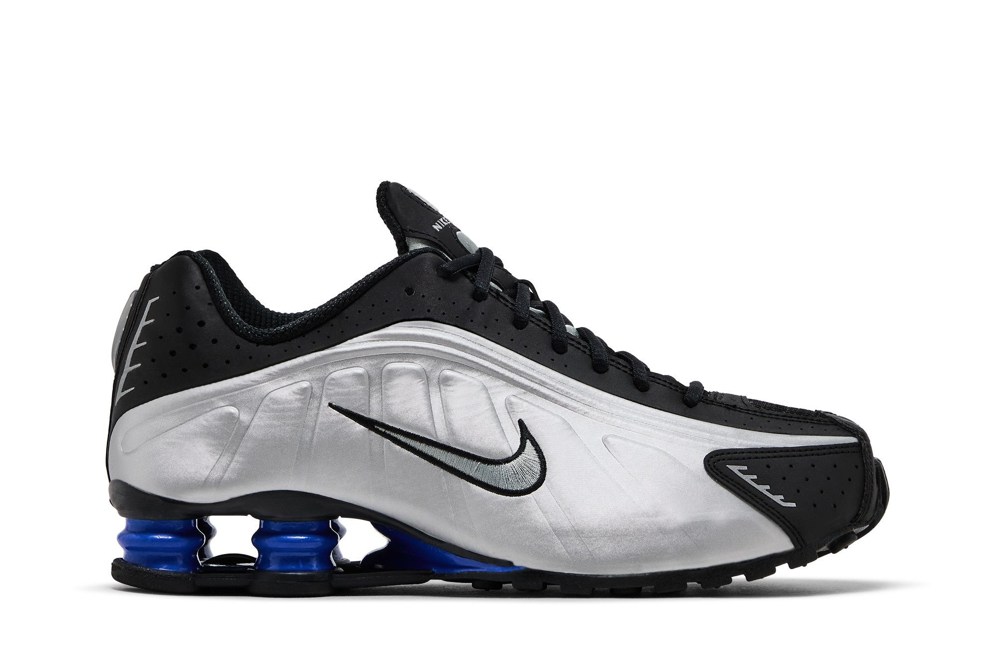 Nike Wmns Shox R4 'Metallic Silver Racer Blue'