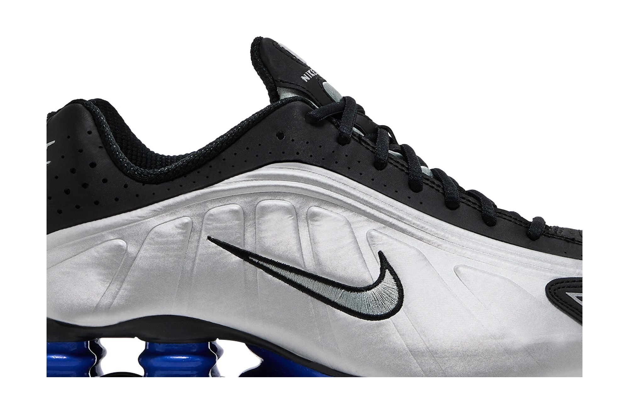 Nike Wmns Shox R4 'Metallic Silver Racer Blue'