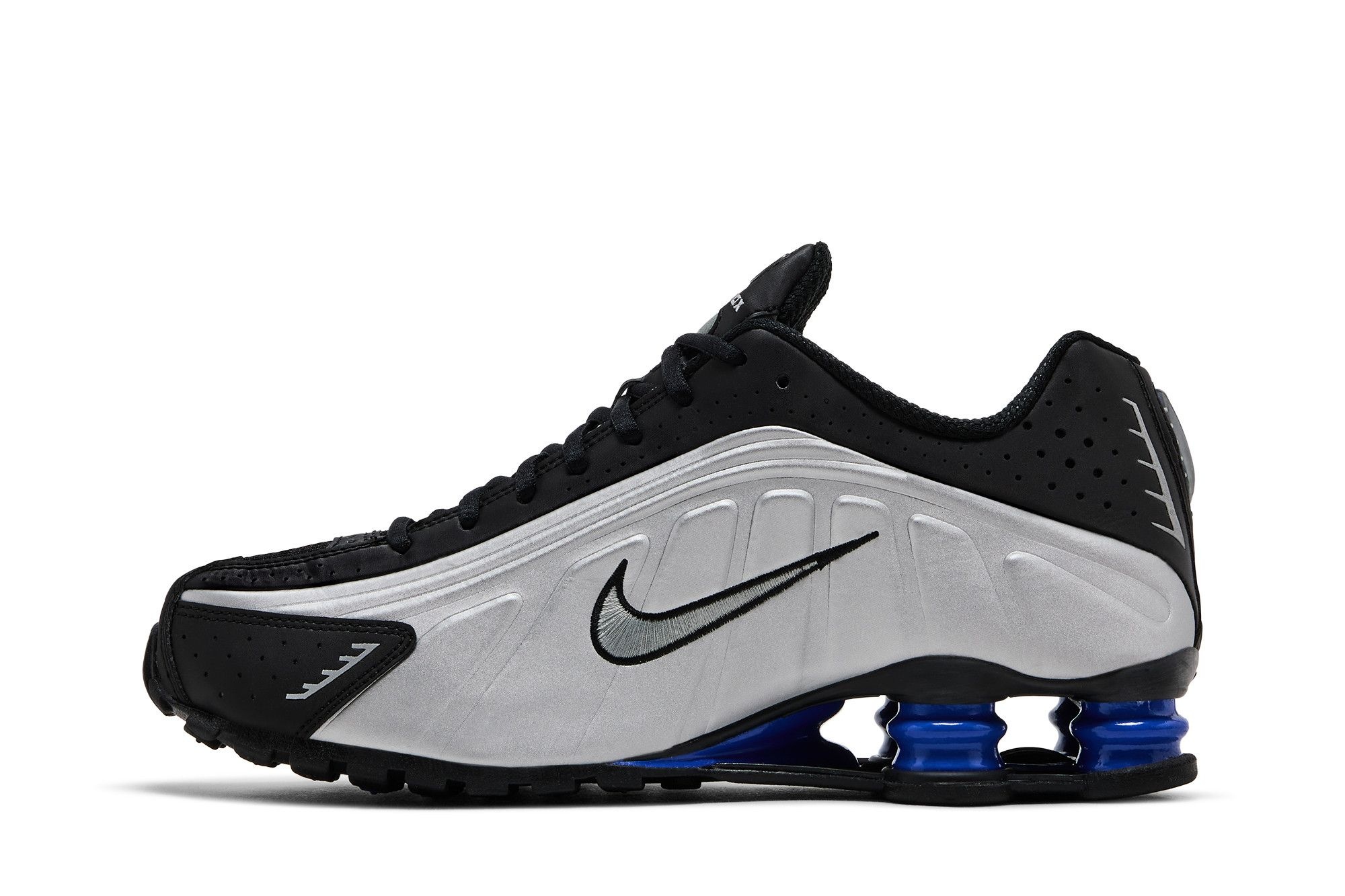 Nike Wmns Shox R4 'Metallic Silver Racer Blue'