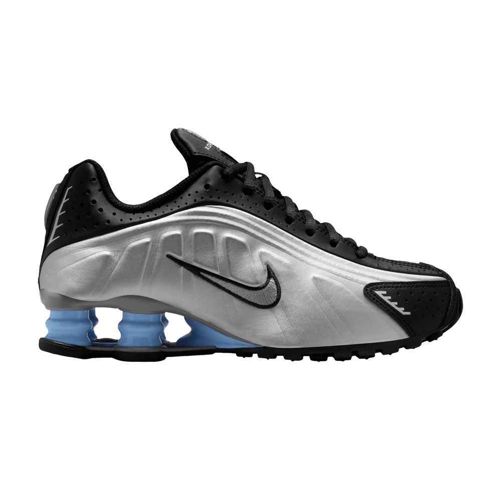 Nike Shox R4 GS 'Metallic Silver Psychic Blue'