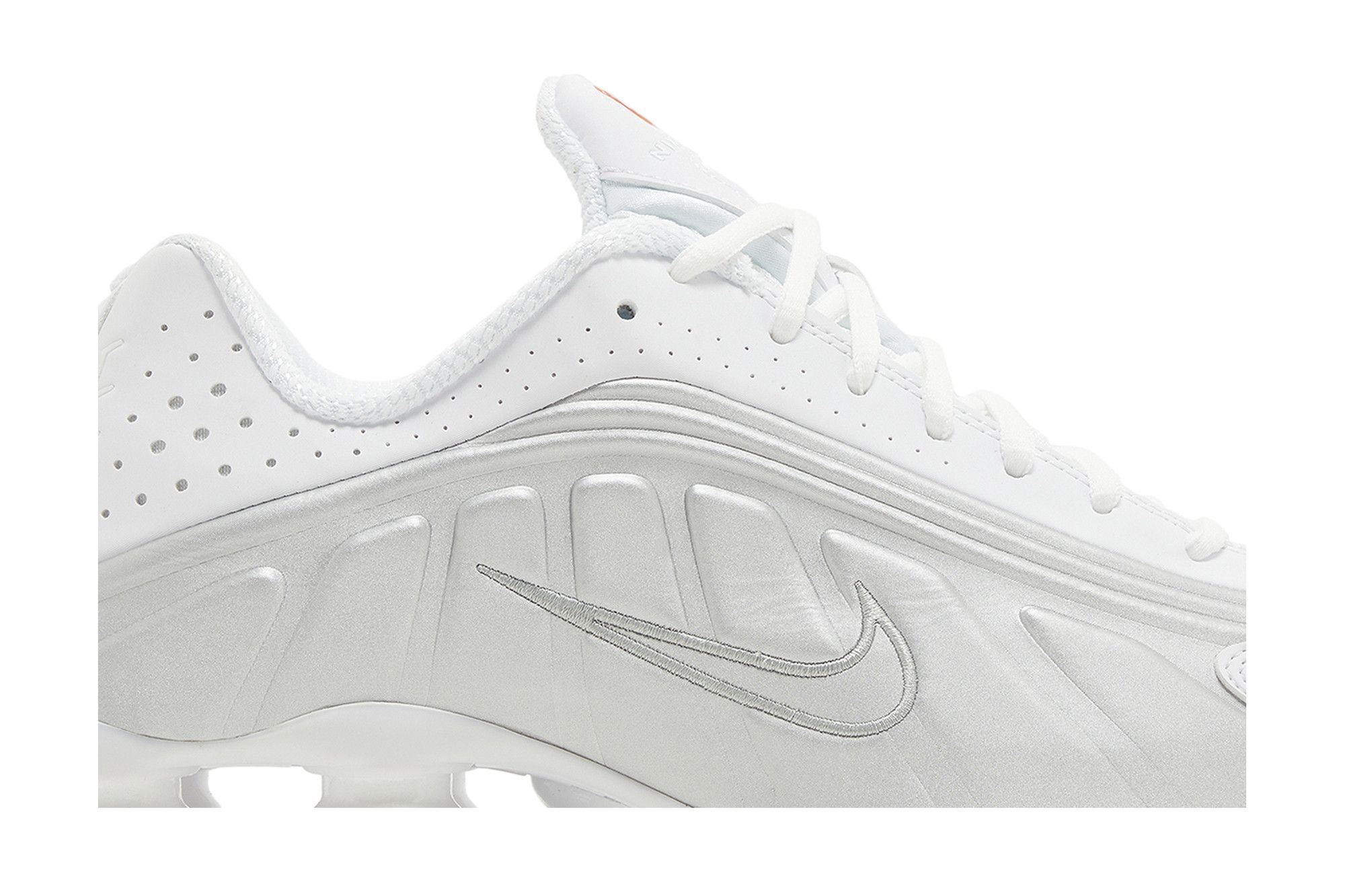 Nike Wmns Shox R4 'White Metallic' 2024