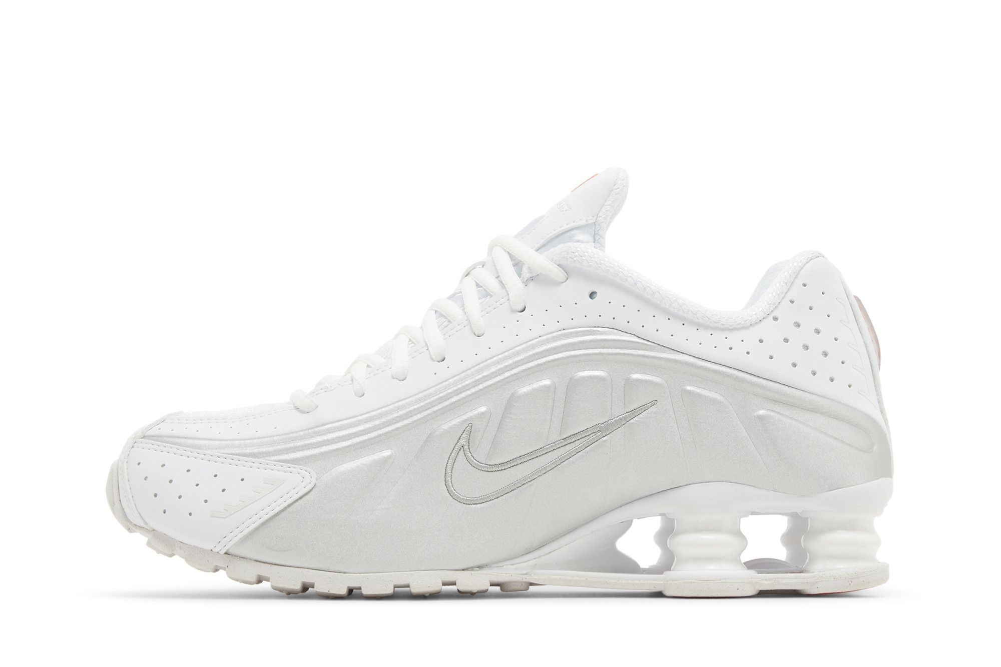 Nike Wmns Shox R4 'White Metallic' 2024