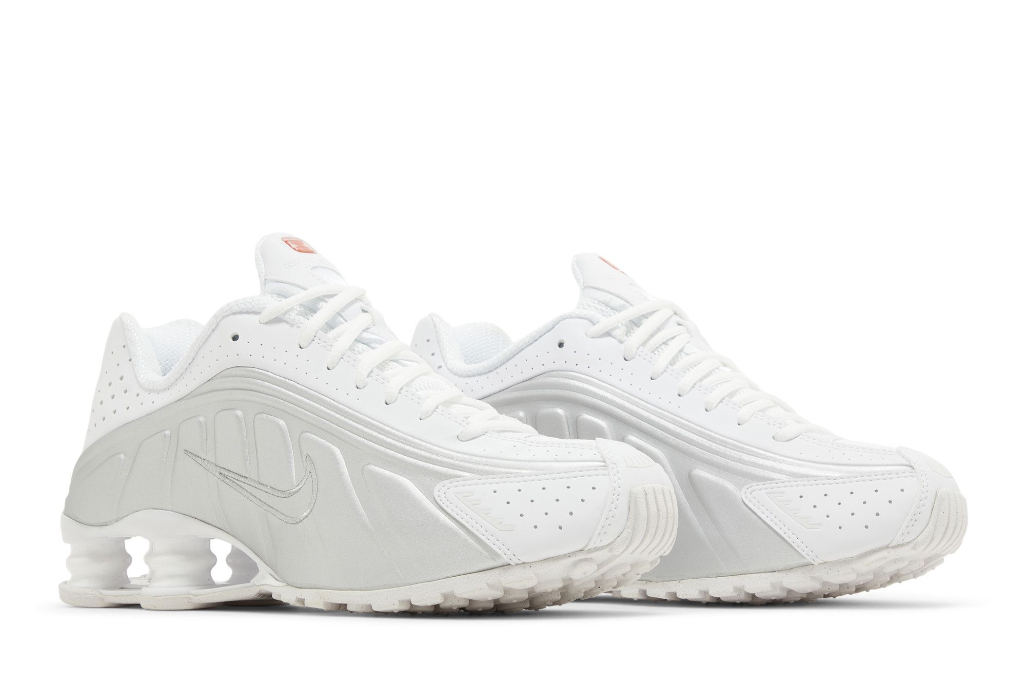 Nike Wmns Shox R4 'White Metallic' 2024