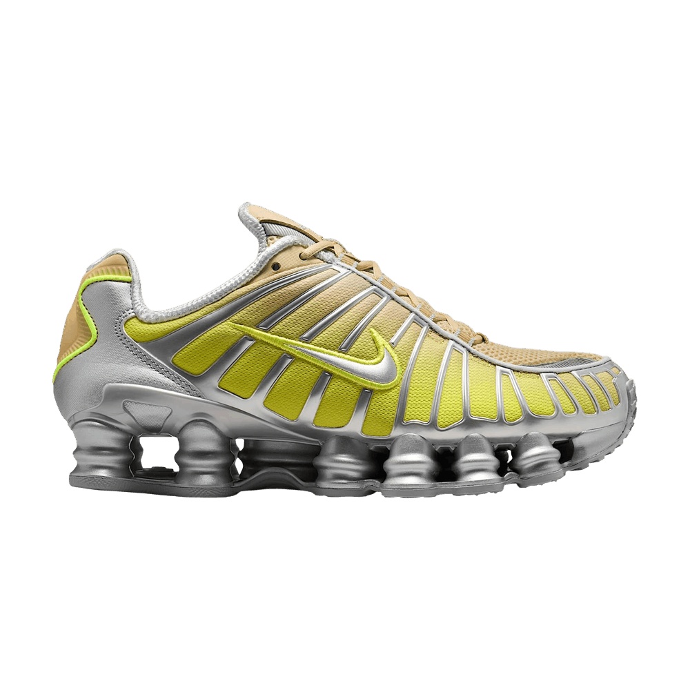 Nike Wmns Shox TL Fade 'Team Gold/Metallic Silver/Pure Platinum/Volt'