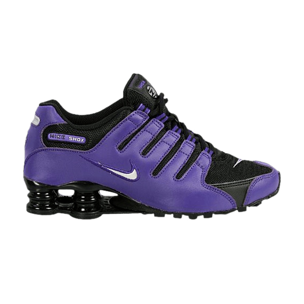 Nike Wmns Shox NZ 'Black Varsity Purple'