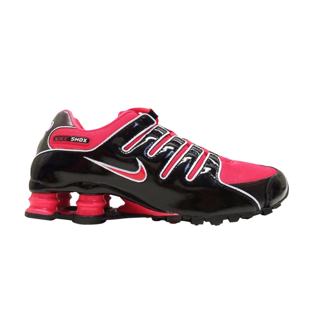 Nike Wmns Shox NZ 'Black Siren Red'