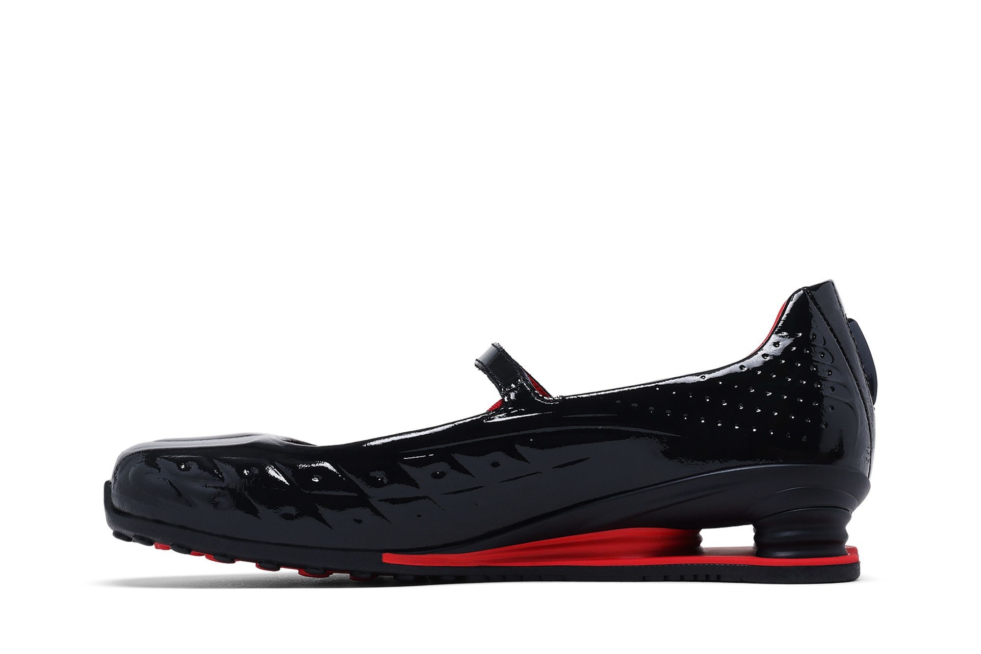 LABELHOOD x Nike Wmns Shox Z Calistra 'Black University Red'