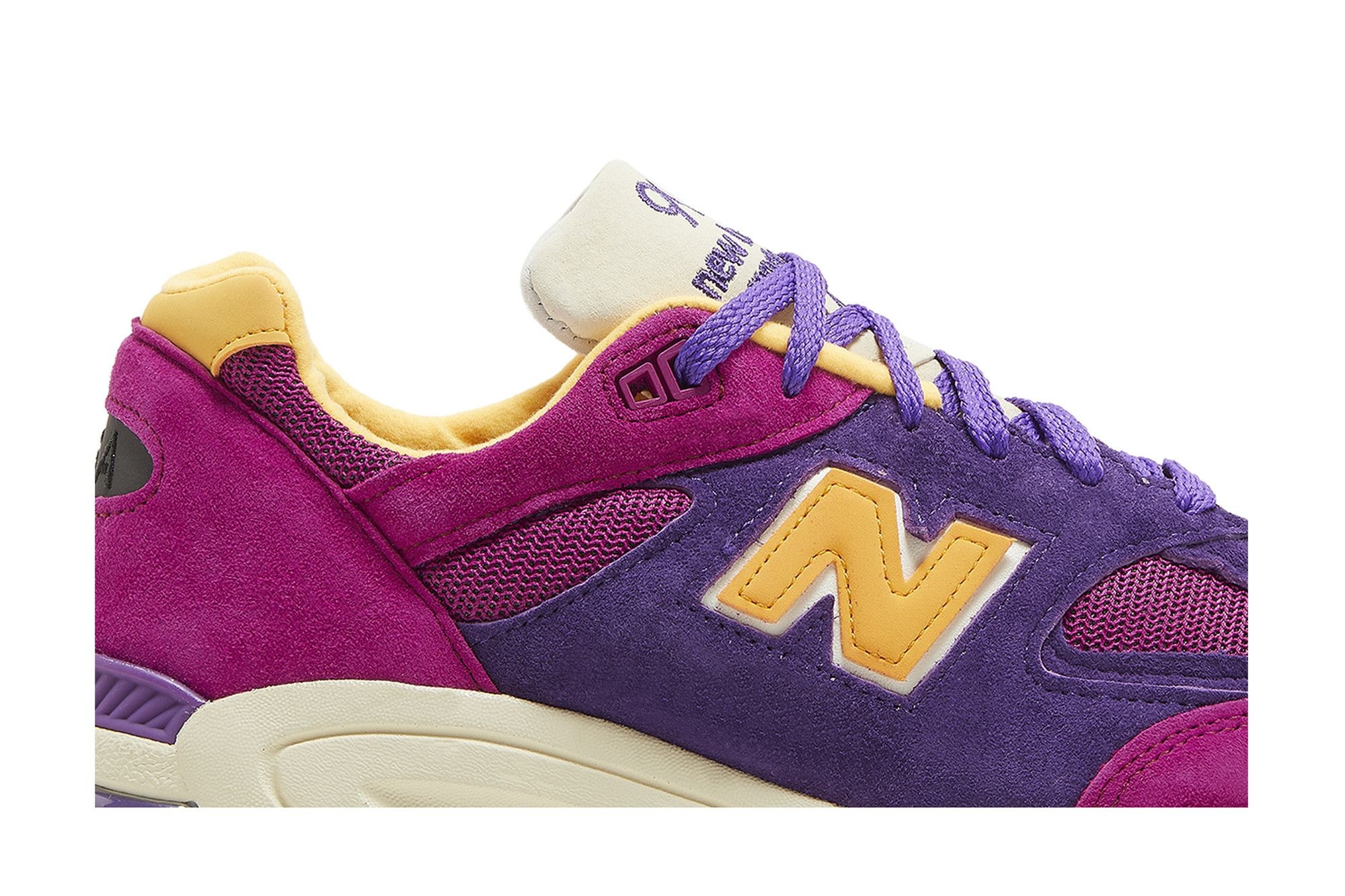 Teddy Santis x New Balance 990v2 Made in USA 'Purple Yellow'