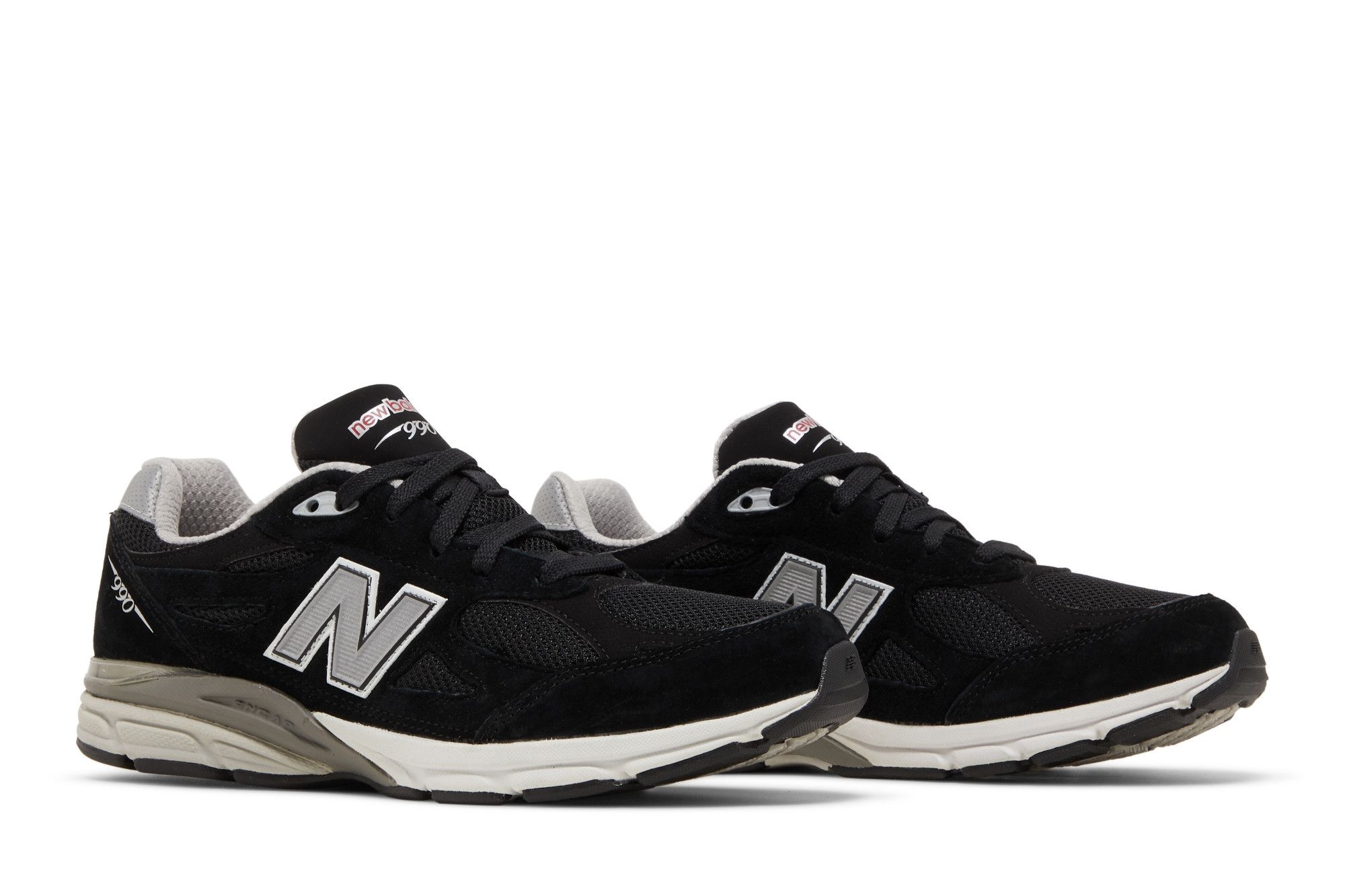 New Balance 990v3 Big Kid 'Black Grey'