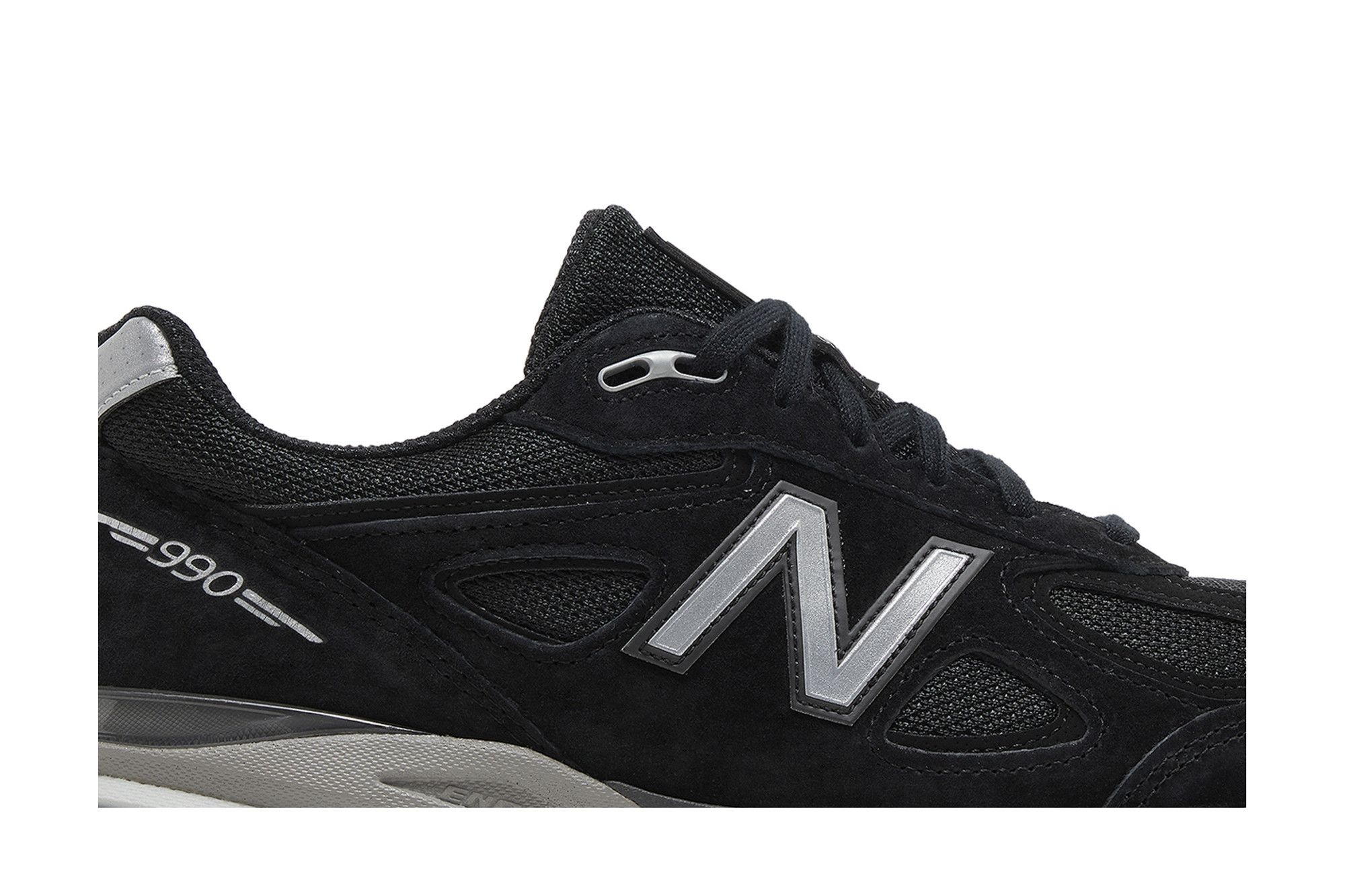 New Balance Men's 990v4 Made in USA 'Black Silver' 2023