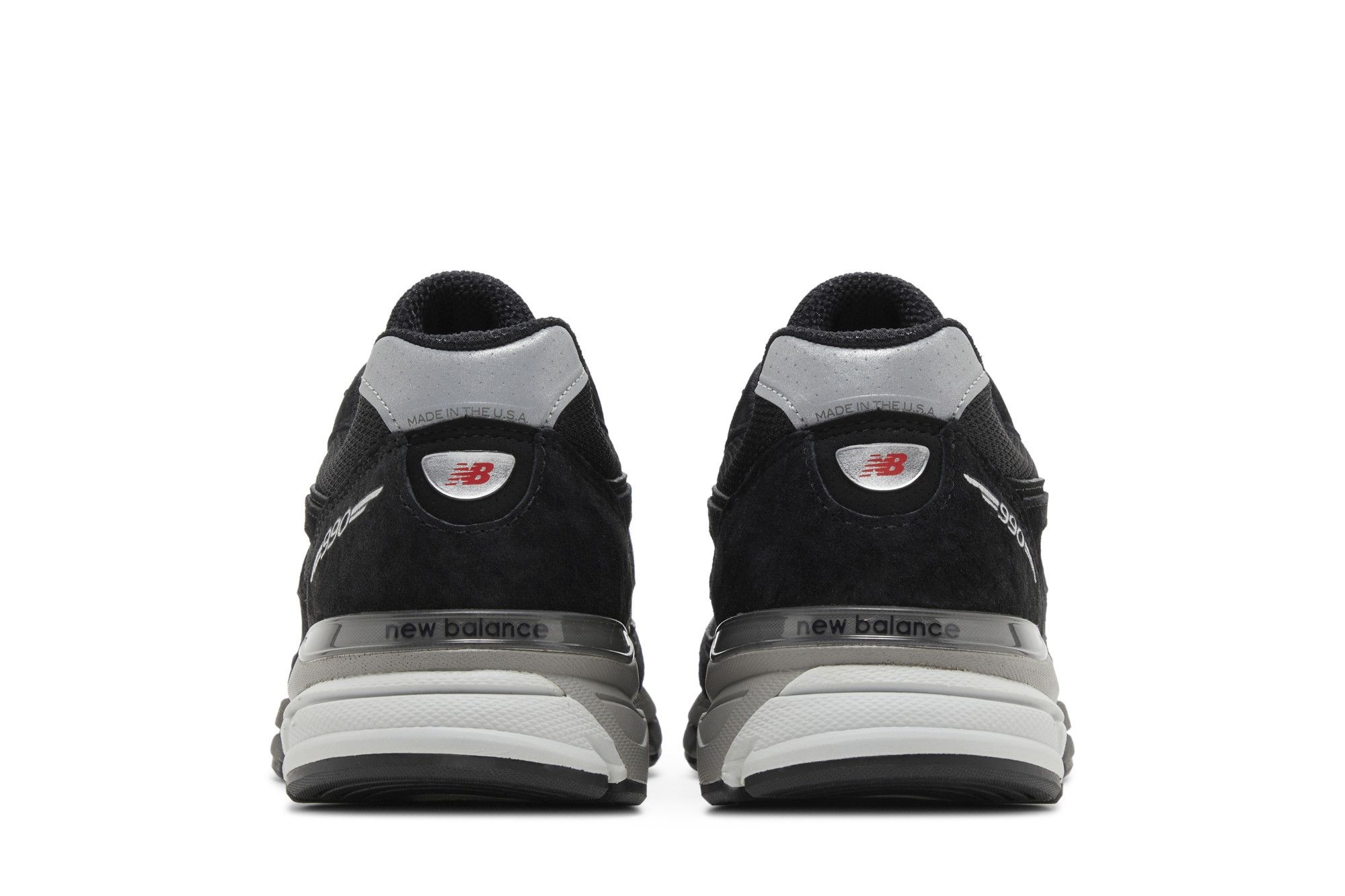 New Balance Men's 990v4 Made in USA 'Black Silver' 2023