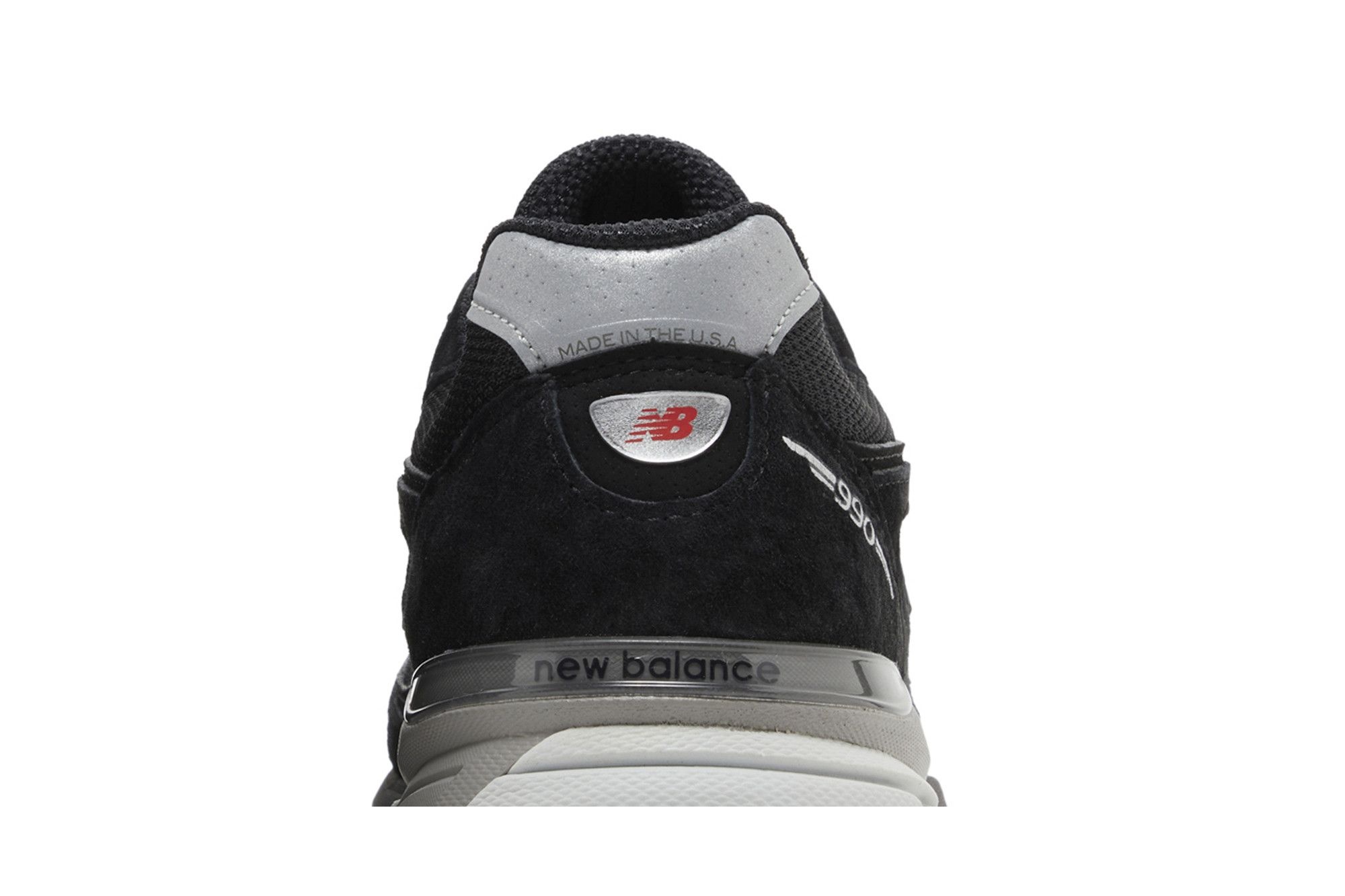 New Balance Men's 990v4 Made in USA 'Black Silver' 2023