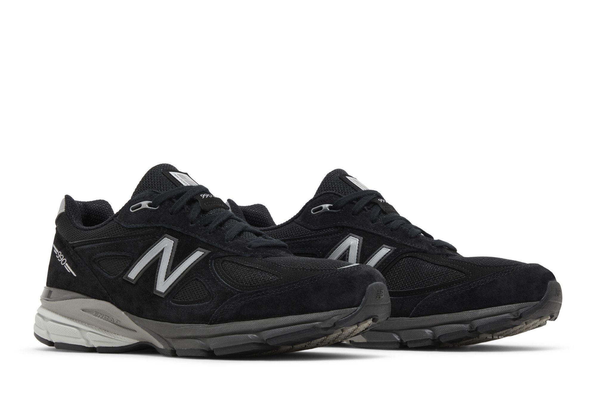 New Balance Men's 990v4 Made in USA 'Black Silver' 2023