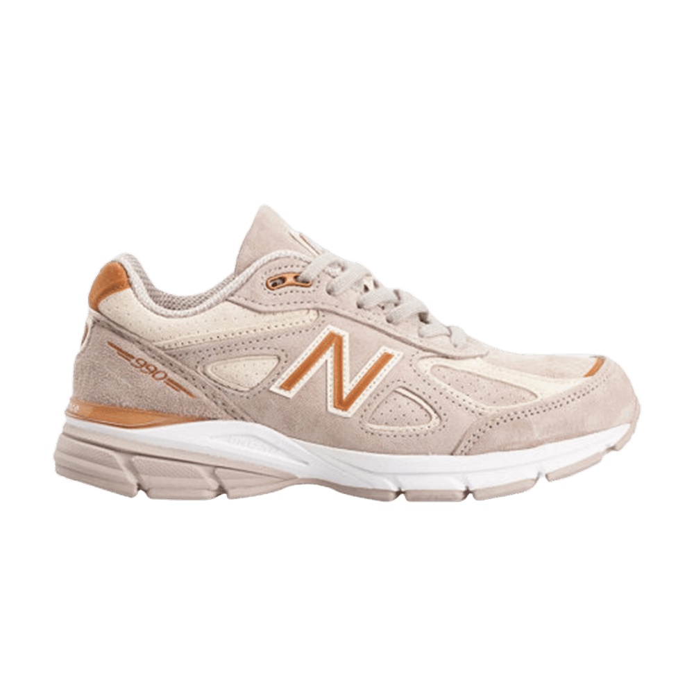 New Balance Wmns 990v4 Made In USA 'White Alabaster'