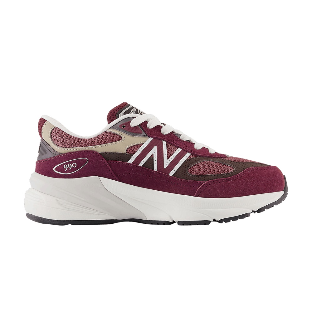 Teddy Santis x New Balance 990v6 Little Kid 'Burgundy Tan'